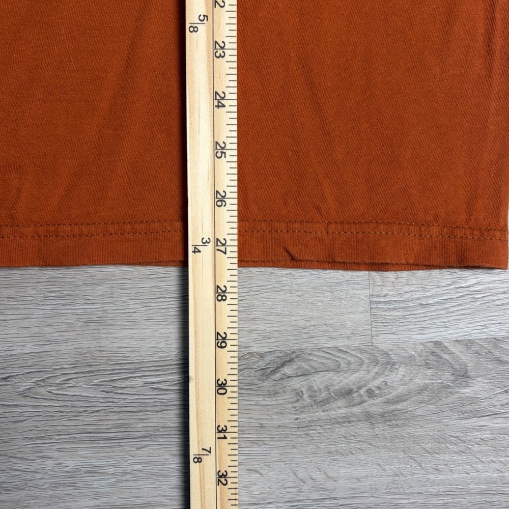 Harley Davidson T-Shirt Mens XL Orange Sun Denver Colorado Graphic Tee USA Made - Picture 7 of 8